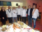 حفل تخريج النساء المشاركات بدورة فنون الطبخ في المركز الثقافي